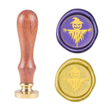 Scarecrow Wood Handle Wax Seal Stamp