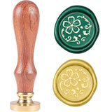 Cherry Blossoms-4 Wood Handle Wax Seal Stamp