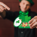 Saint Patrick's Day Box Cutting Dies, 5pcs/set