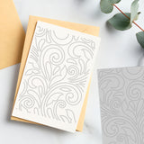 Globleland Swirl Carbon Steel Cutting Dies Stencils, for DIY Scrapbooking/Photo Album, Decorative Embossing DIY Paper Card