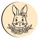 Rose Rabbit Wax Seal Stamps