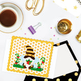 Globleland Gnome Elf, Butterfly, Bee, Strawberry, Mushroom Carbon Steel Cutting Dies Stencils, for DIY Scrapbooking/Photo Album, Decorative Embossing DIY Paper Card