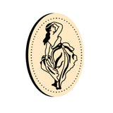 Goddess Portrait Oval Wax Seal Stamps