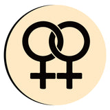 Lesbian Symbol Wax Seal Stamps