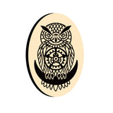Owl Oval Wax Seal Stamps
