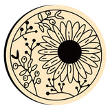 Sunflower Leaves Wax Seal Stamps