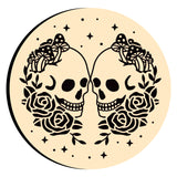 Skulls Hearts Roses Wax Seal Stamps