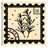 Rosemary Square Wax Seal Stamps
