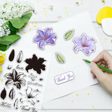 Lily Pattern Dies  & Stamps Set