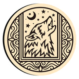 Star Moon Wolf Howl Wax Seal Stamps
