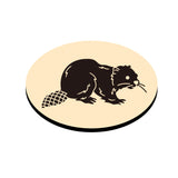 Beaver Oval Wax Seal Stamps