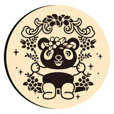 Panda Sitting on Swing Wax Seal Stamps