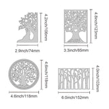 GLOBLELAND Tree of Life Carbon Steel Cutting Dies Stencils, for DIY Scrapbooking/Photo Album, Decorative Embossing DIY Paper Card, Tree of Life
