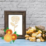 Globleland Chrysanthemum Flower Carbon Steel Cutting Dies Stencils, for DIY Scrapbooking/Photo Album, Decorative Embossing DIY Paper Card