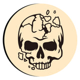 Broken Skull Wax Seal Stamps