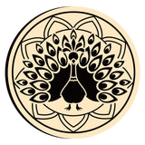 Peacock Mandala Wax Seal Stamps