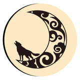 Wolf on the Moon Wax Seal Stamps