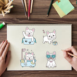 Globleland Fawdow, Fawdow in the Bath, Pet Dog Clear Silicone Stamp Seal for Card Making Decoration and DIY Scrapbooking