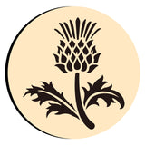 Thistle Flower Wax Seal Stamps