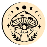Mushroom Moon Phases Leaf Wax Seal Stamps