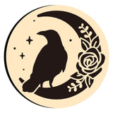 Moon Rose Crow Wax Seal Stamps