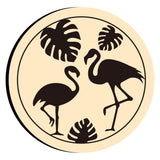 Tropical Flamingo Wax Seal Stamps