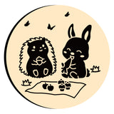 Rabbit Hedgehog Wax Seal Stamps