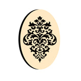 Pattern-1 Oval Wax Seal Stamps