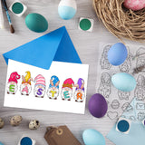 Globleland Gnomes, Easter Stamps Silicone Stamp Seal for Card Making Decoration and DIY Scrapbooking