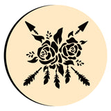 Arrow Flower Wax Seal Stamps