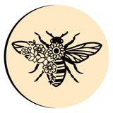 Bee Flowers Wax Seal Stamps