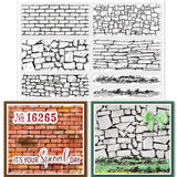 Globleland Custom PVC Plastic Clear Stamps, for DIY Scrapbooking, Photo Album Decorative, Cards Making, Others, 160x110x3mm