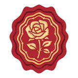 Rose 3D Wax Seal Stamp Head 30mm