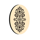 Pattern Oval Wax Seal Stamps