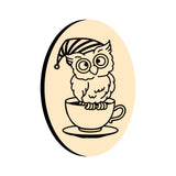 Owl Coffee Mug Wax Seal Stamps