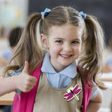 1Pc Carbon Steel Cutting Dies Stencils & 1 Sheet PVC Plastic Stamps, for DIY Scrapbooking/Photo Album, Decorative Embossing DIY Paper Card, Dragonfly, Flower, Insect Pattern