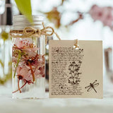 Globleland Vintage Word, Daisy, Postage Stamp Clear Stamps Seal for Card Making Decoration and DIY Scrapbooking