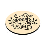 Happy Easter Oval Wax Seal Stamps