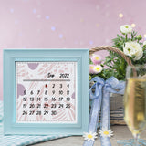 Globleland Calendar, Week, Weather Clear Silicone Stamp Seal for Card Making Decoration and DIY Scrapbooking