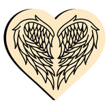 Angel Wings Heart-shaped Wax Seal Stamps