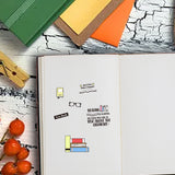 Globleland Custom PVC Plastic Clear Stamps, for DIY Scrapbooking, Photo Album Decorative, Cards Making, Word, 160x110x3mm