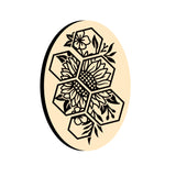 Phoenix Nest Sunflower Oval Wax Seal Stamps
