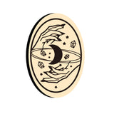 Moon Divination Oval Wax Seal Stamps
