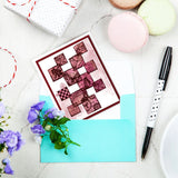 Globleland PVC Plastic Stamps, for DIY Scrapbooking, Photo Album Decorative, Cards Making, Stamp Sheets, Film Frame, Mixed Shapes, 15x15cm