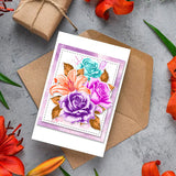 Flower Film Frame Clear Stamps