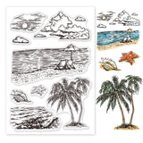 Beach Clear Stamps