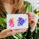 Bicycle Clear Stamps