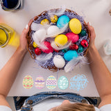 Globleland Art Eggs, Easter Carbon Steel Cutting Dies Stencils, for DIY Scrapbooking/Photo Album, Decorative Embossing DIY Paper Card