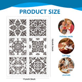 Globleland Custom PVC Plastic Clear Stamps, for DIY Scrapbooking, Photo Album Decorative, Cards Making, Others, 160x110x3mm