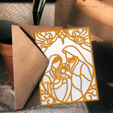 Globleland Nativity, Angel, Frame, Stars, Pattern Carbon Steel Cutting Dies Stencils, for DIY Scrapbooking/Photo Album, Decorative Embossing DIY Paper Card